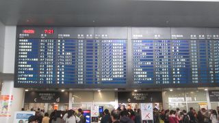 中部国際空港セントレアの保安検査場