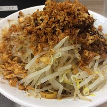 カレーMAZEそば　中盛