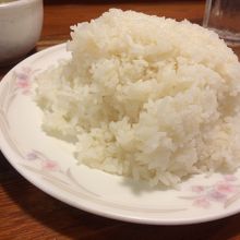 ライス大盛も半端ない
