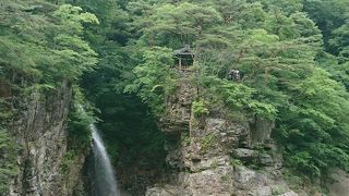 龍王峡にある滝