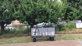 一周500mの円形広場に感動