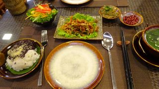 ランチセットがあります