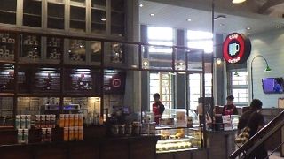 博物館の1Fにあるカフェ