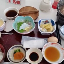 イカと牛すき焼き