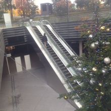 地下からのふき抜け部分