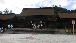 出雲大社で団体祈願