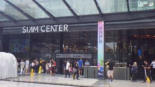 サイアム駅の側のショッピングセンター