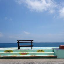 島の西端なので、眺めよし！です