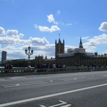 ビッグベンが迫ってきます