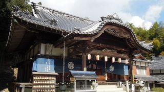 山懐のお寺