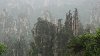 武陵源の中でも有名なスポットです。