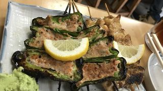 雰囲気も良くおいしい焼き鳥屋さん