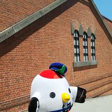 ミューザ前の広場にいたキャラ・・・