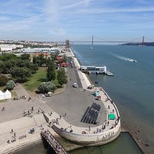 テージョ川沿いの風景。