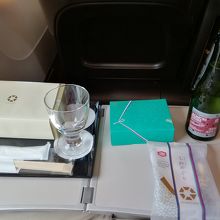 軽食のサービス