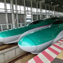 新函館北斗駅に到着