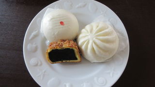 月餅や肉まんが美味しいです