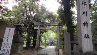 祭神は素盞嗚尊です。