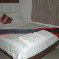 客室内のベットの様子です。とても清潔感があり、気持ちが良い。