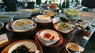 ウェスティンホテル仙台26階にある眺めの良いレストラン。