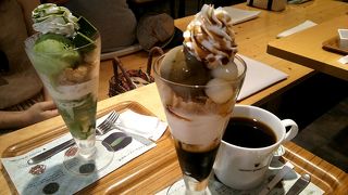 チェーン店の和カフェ