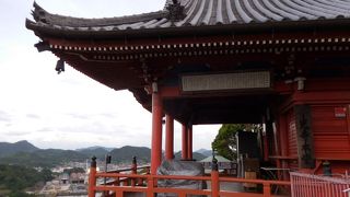 尾道が一望できる高台のお寺