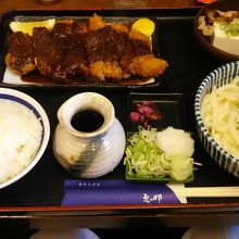 味噌カツセット