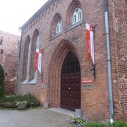 大聖堂遺跡の隣にあるタルトゥ大学博物館
