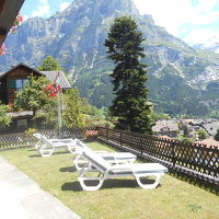 部屋の前の小さなお庭