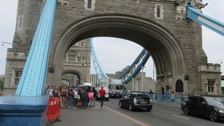 久し振りに歩いて渡った