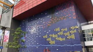 限られた展示の見せ方がユニーク