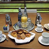 朝、ロビーに用意されていました。