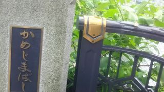 橋のたもとには松尾芭蕉の句の石碑がありました。