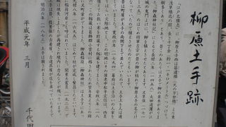 柳原の土手跡と柳の木が、神田川の和泉橋付近にあります。銀座の柳の木も有名ですが。