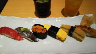 チェーンのお寿司屋さん