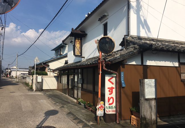 旧街道沿いの風景です