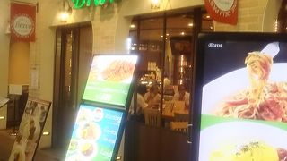 上野の駅で美味しいイタリアン