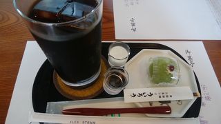 ういろうの喫茶店内もきれい