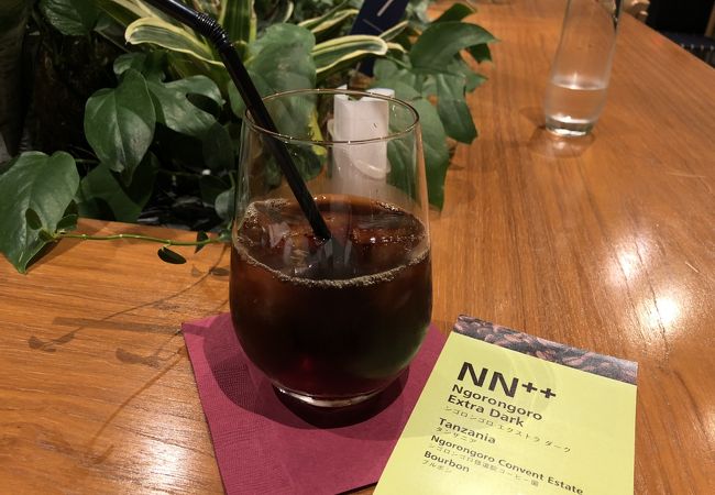 コーヒー豆の個性が感じられる