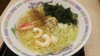 2018年７月14日現在、手軽に「磯ラーメン」を頂くことが出来ます