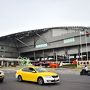 こじんまりとした日本の地方空港の様相。