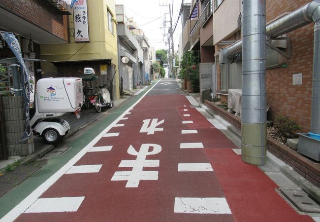 今は住宅地の極普通の坂では と思います