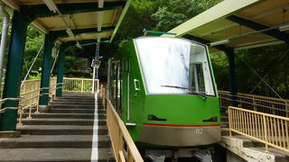 つるべ式ケーブルカー