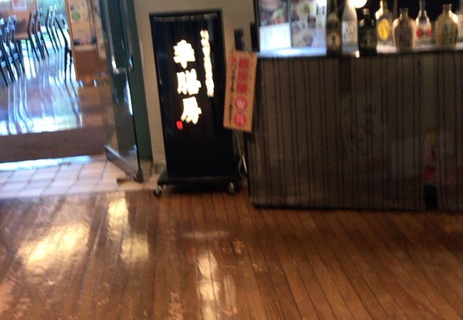 海が見える居酒屋