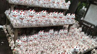 招き猫発祥の地