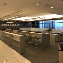 朝は空いていた