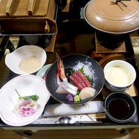 夕食は部屋食