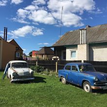 バス停近くの集落にあった個人ミュージアム