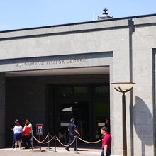 ビジターセンター入り口