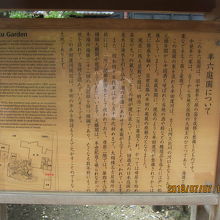 半六庭園の説明